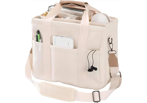Multi-pocket Organizer Tote Bag