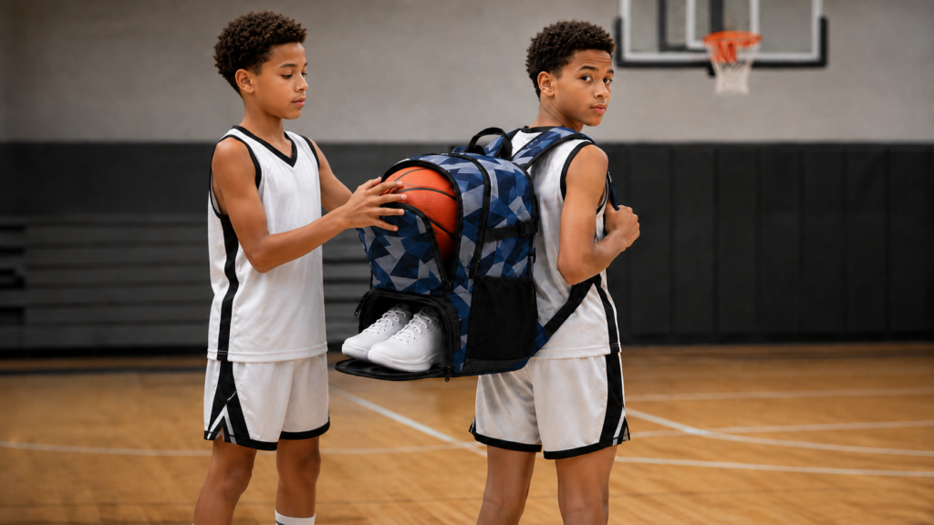 customized basketball backpack manufacturer