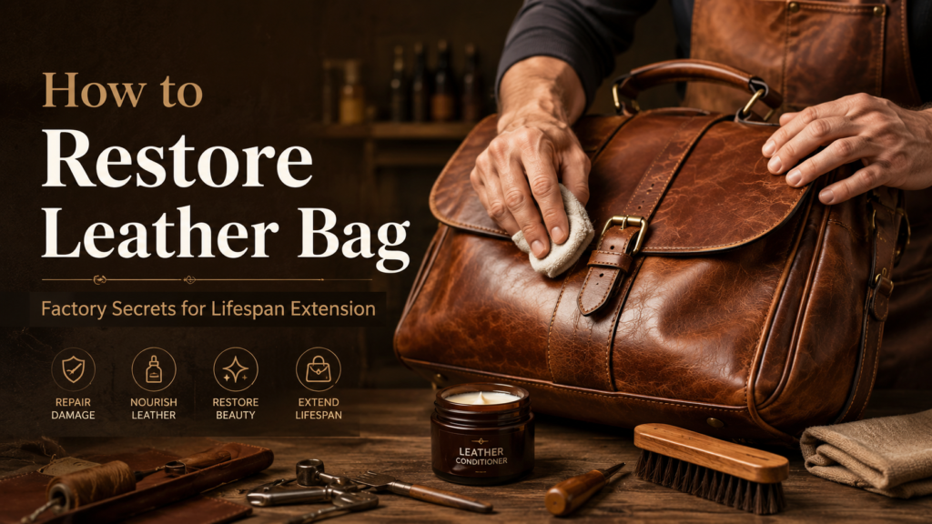 How to Restore Leather Bags