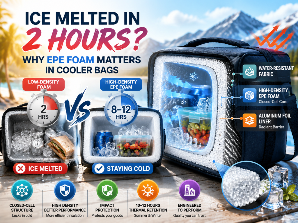 Why EPE Foam Matters in Cooler Bags