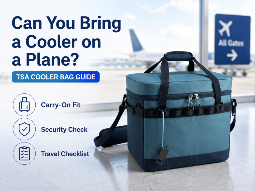 Can You Bring a Cooler on a Plane