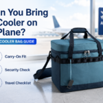 Can You Bring a Cooler on a Plane