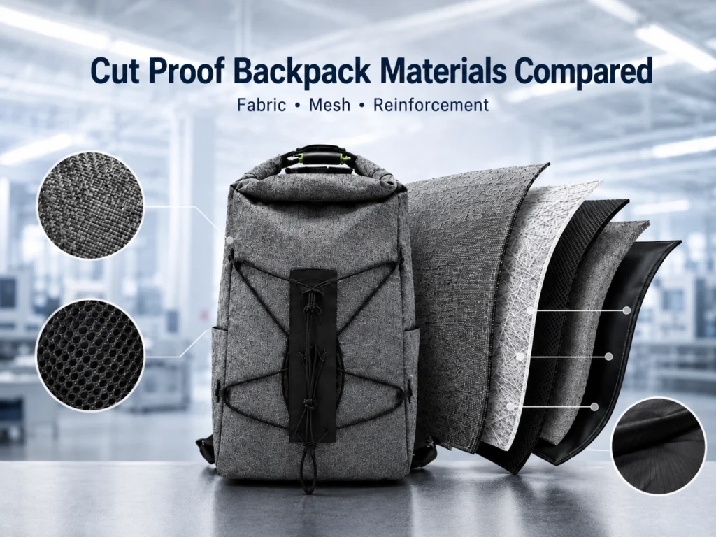 Cut Proof Backpack Materials Guide