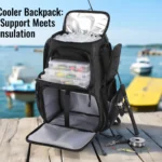 Fish Cooler Backpack Hard Support Meets Soft Insulation