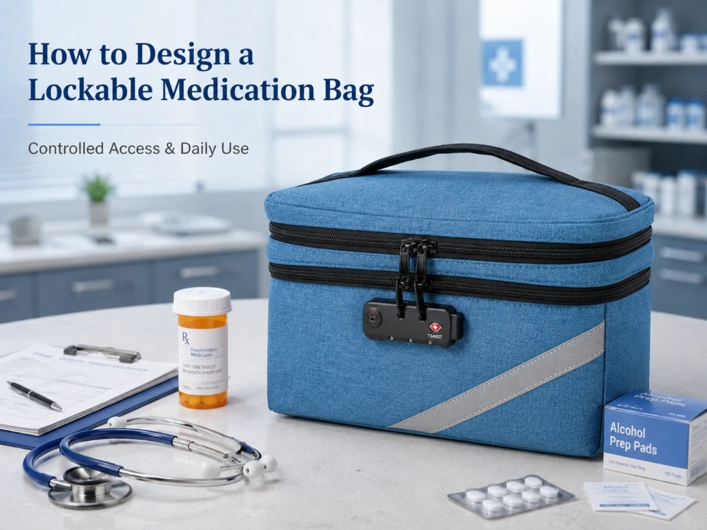 How to Design a Lockable Medication Bag