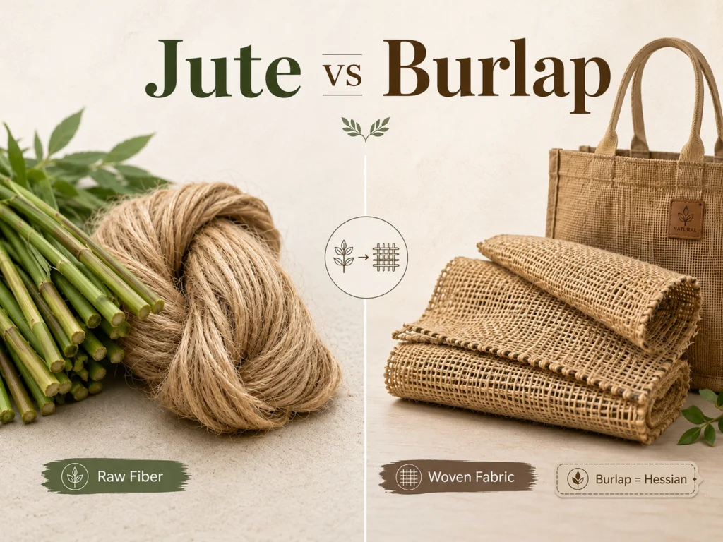 Jute vs Burlap