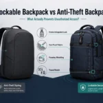 Lockable Backpack vs Anti-Theft Backpack
