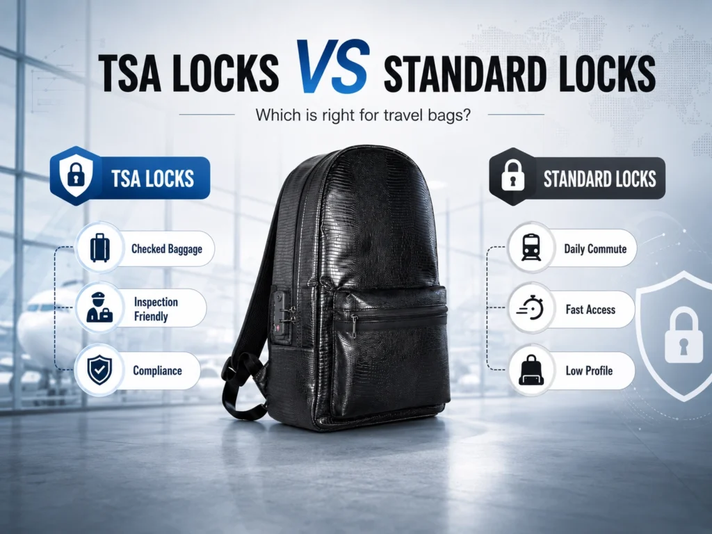 TSA Locks vs Standard Locks for Travel Bag