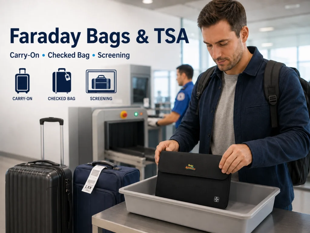 Does TSA Allow Faraday Bags-Featured Image