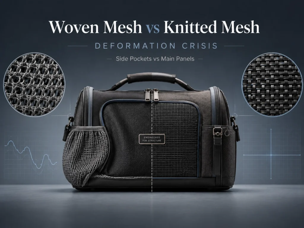 Woven Mesh vs Knitted Mesh for Bag Manufacturing